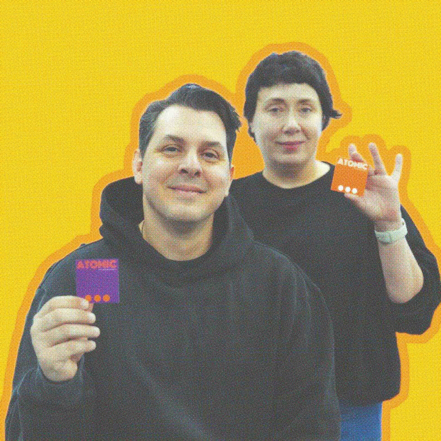 A portrait of Diego and Annie